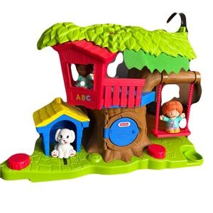 Fisher-Price Little People Swing & Share Treehouse Playset